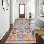 Small Rugs Non-Slip Faux Wool Door Mat