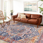 Small Rugs Non-Slip Faux Wool Door Mat