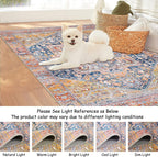 Small Rugs Non-Slip Faux Wool Door Mat