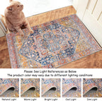 Small Rugs Non-Slip Faux Wool Door Mat