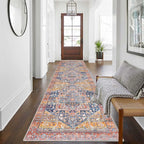 Small Rugs Non-Slip Faux Wool Door Mat
