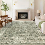 Small Rugs Non-Slip Faux Wool Door Mat