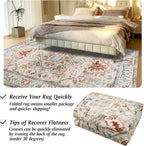 Small Rugs Non-Slip Faux Wool Door Mat