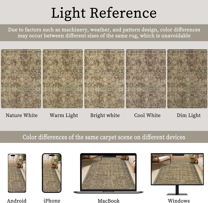 Small Rugs Non-Slip Faux Wool Door Mat