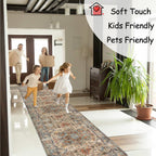 Small Rugs Non-Slip Faux Wool Door Mat