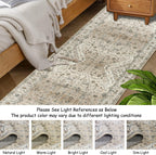 Small Rugs Non-Slip Faux Wool Door Mat