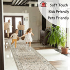 Small Rugs Non-Slip Faux Wool Door Mat