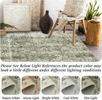 Small Rugs Non-Slip Faux Wool Door Mat