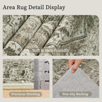 Small Rugs Non-Slip Faux Wool Door Mat