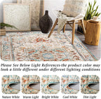 Small Rugs Non-Slip Faux Wool Door Mat