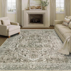 Small Rugs Non-Slip Faux Wool Door Mat