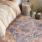 Small Rugs Non-Slip Faux Wool Door Mat