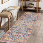 Small Rugs Non-Slip Faux Wool Door Mat