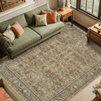 Small Rugs Non-Slip Faux Wool Door Mat