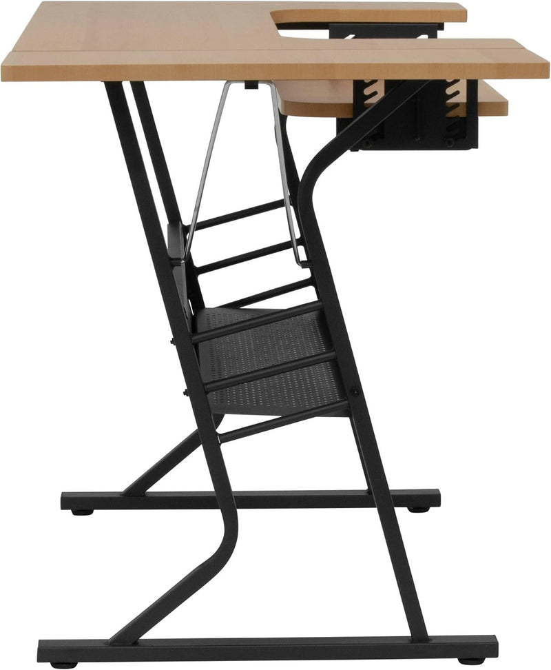 Small Sewing Machine Table with Maple Top