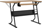 Small Sewing Machine Table with Maple Top