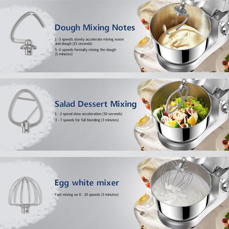 Small Stand Mixer 4.5 Litres Food Mixers