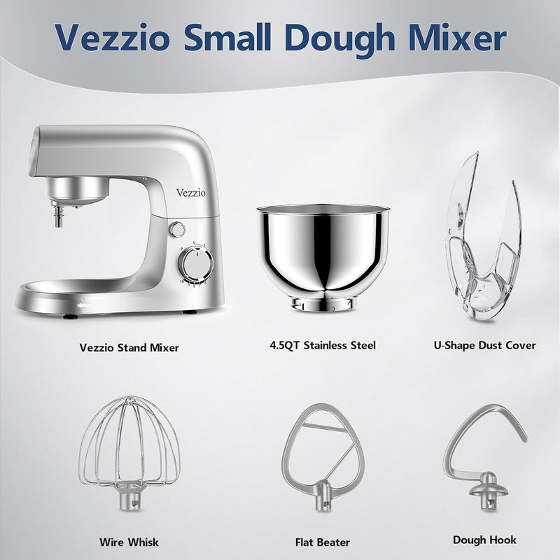 Small Stand Mixer 4.5 Litres Food Mixers
