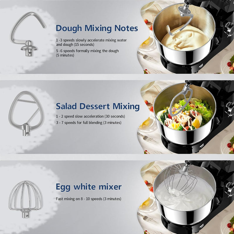 Small Stand Mixer 4.5 Litres Food Mixers