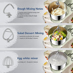 Small Stand Mixer 4.5 Litres Food Mixers