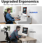 Small Standing Desk with Drawers