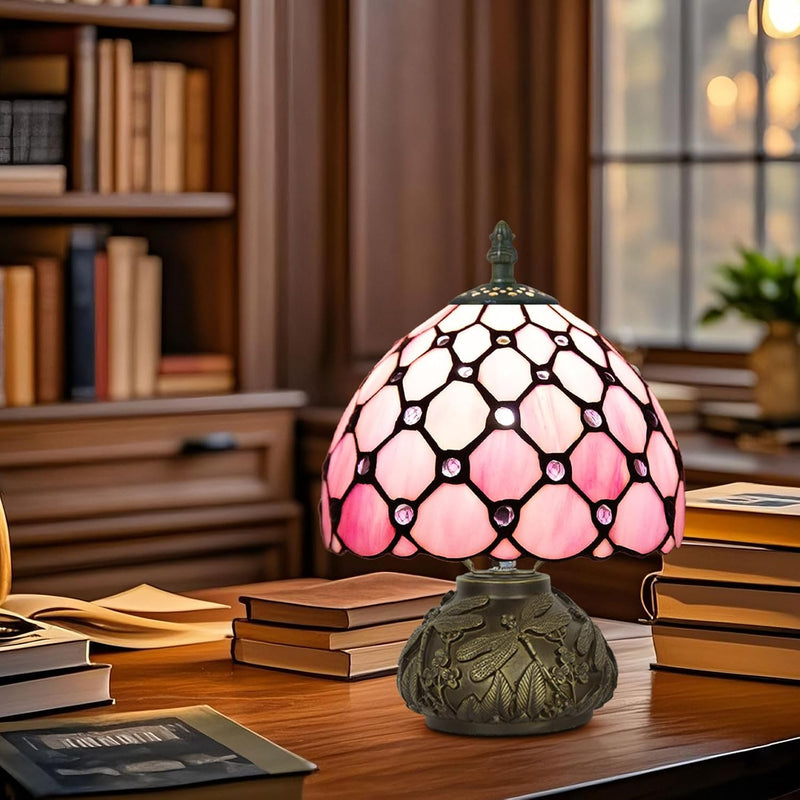 Small Tiffany Lamp Dragonfly 3 Colour Temperatures Mushroom