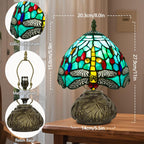 Small Tiffany Lamp Dragonfly 3 Colour Temperatures Mushroom
