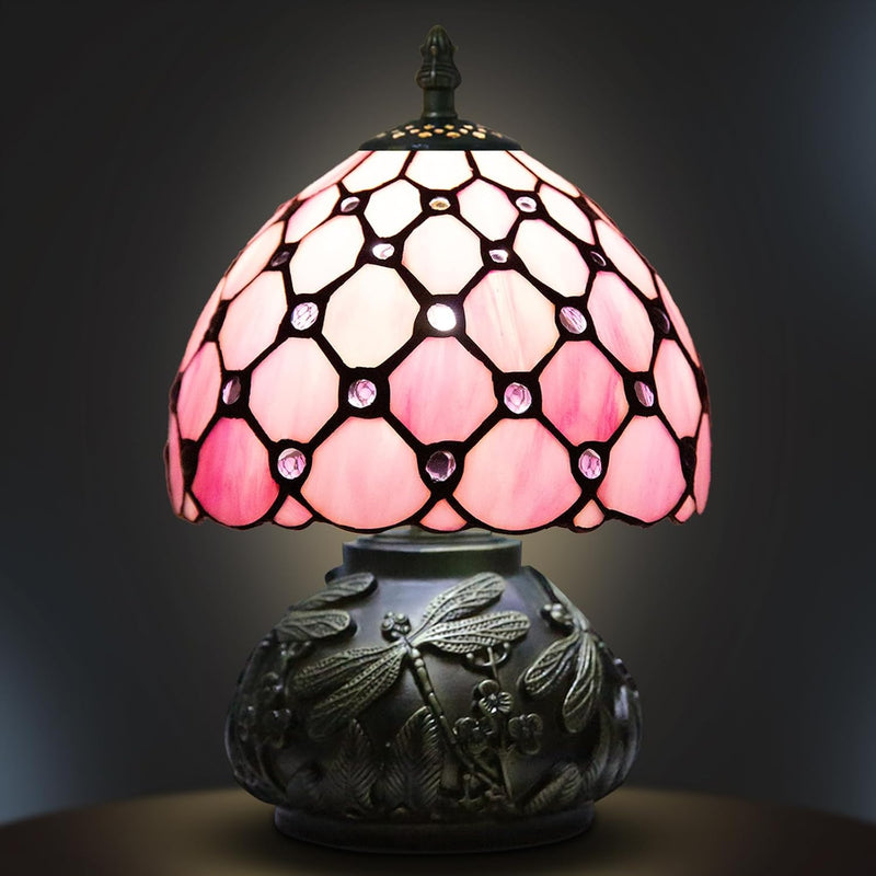 Small Tiffany Lamp Dragonfly 3 Colour Temperatures Mushroom