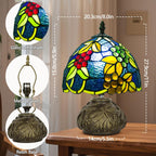 Small Tiffany Lamp Dragonfly 3 Colour Temperatures Mushroom