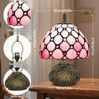 Small Tiffany Lamp Dragonfly 3 Colour Temperatures Mushroom