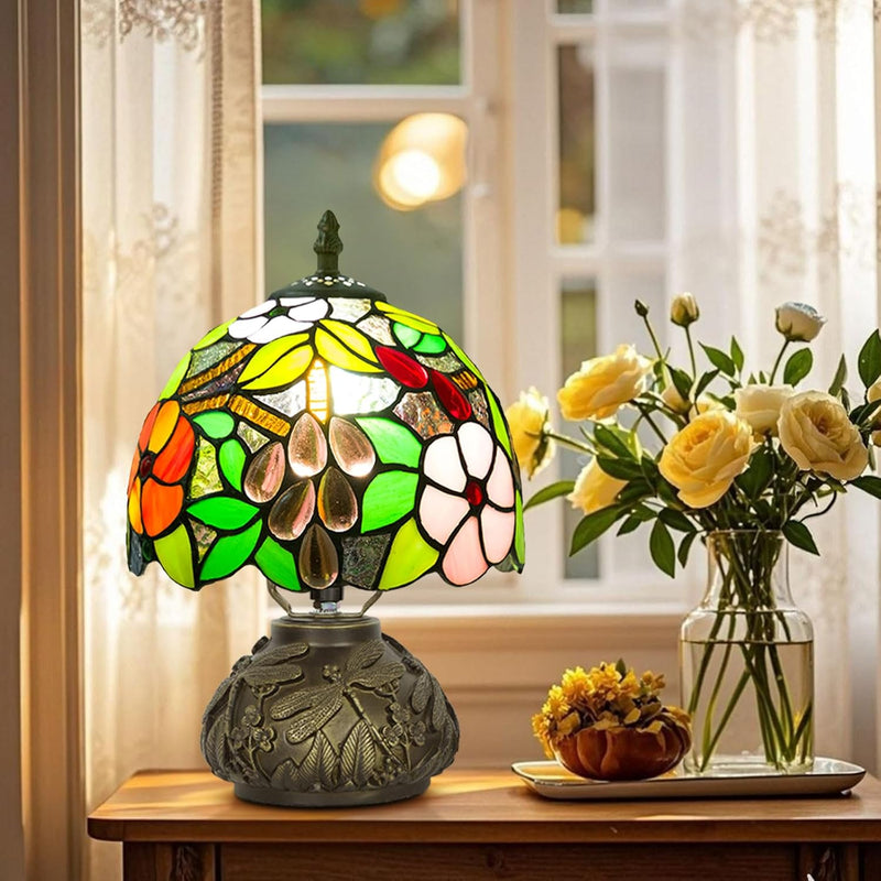 Small Tiffany Lamp Dragonfly 3 Colour Temperatures Mushroom