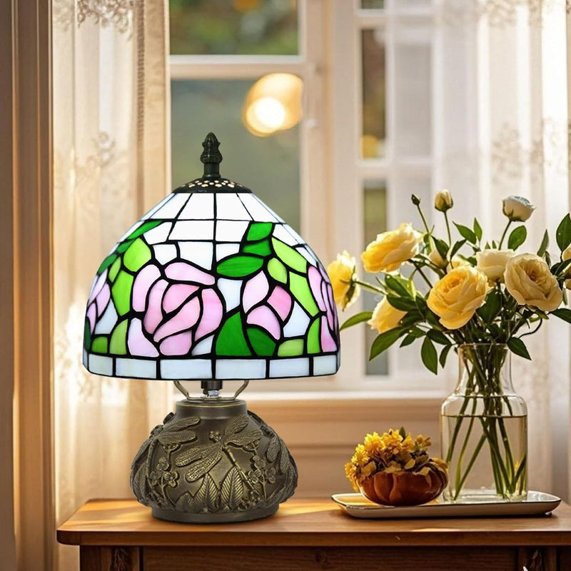 Small Tiffany Lamp Dragonfly 3 Colour Temperatures Mushroom