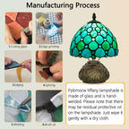 Small Tiffany Lamp Dragonfly 3 Colour Temperatures Mushroom