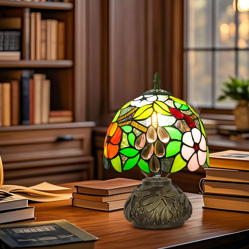 Small Tiffany Lamp Dragonfly 3 Colour Temperatures Mushroom