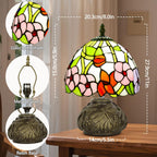 Small Tiffany Lamp Dragonfly 3 Colour Temperatures Mushroom