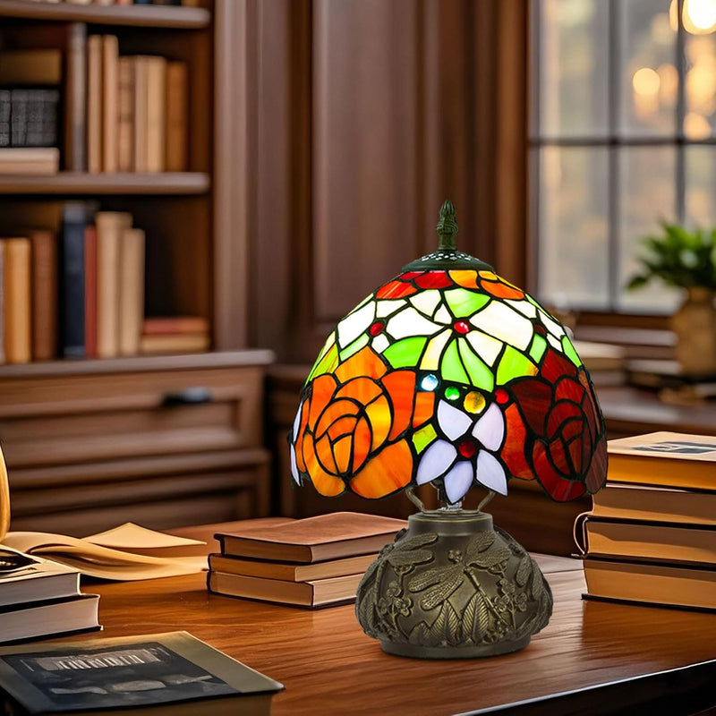Small Tiffany Lamp Dragonfly 3 Colour Temperatures Mushroom