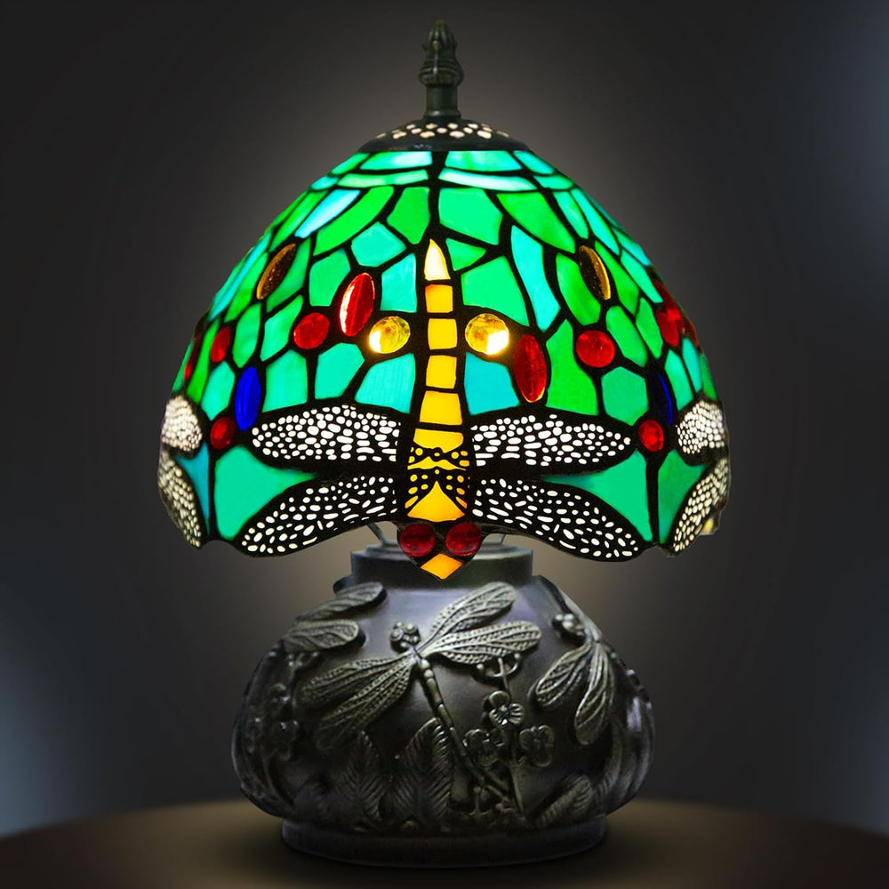 Small Tiffany Lamp Dragonfly 3 Colour Temperatures Mushroom