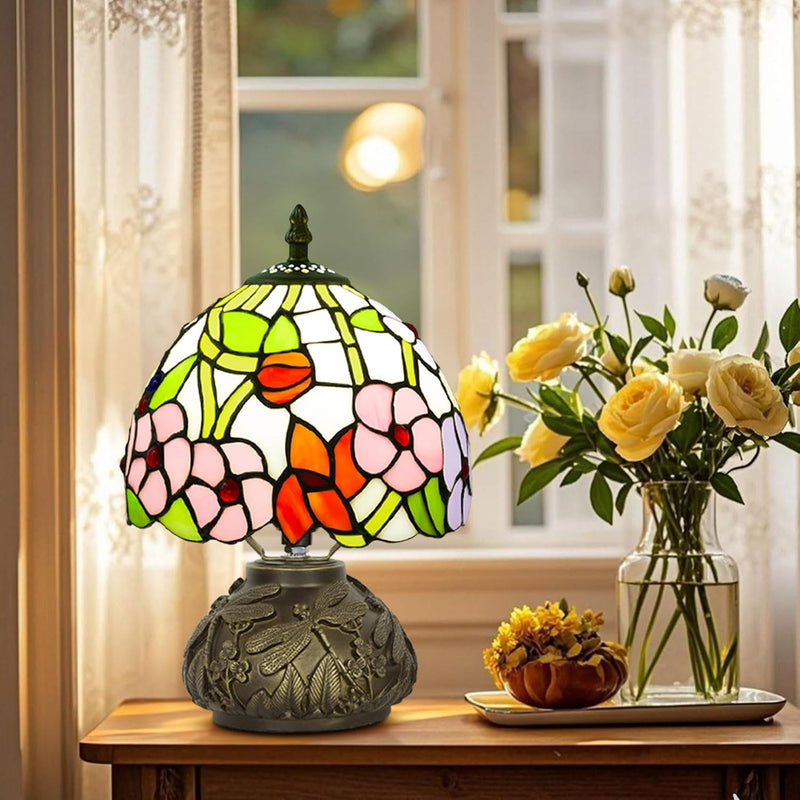 Small Tiffany Lamp Dragonfly 3 Colour Temperatures Mushroom