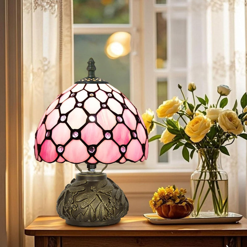 Small Tiffany Lamp Dragonfly 3 Colour Temperatures Mushroom