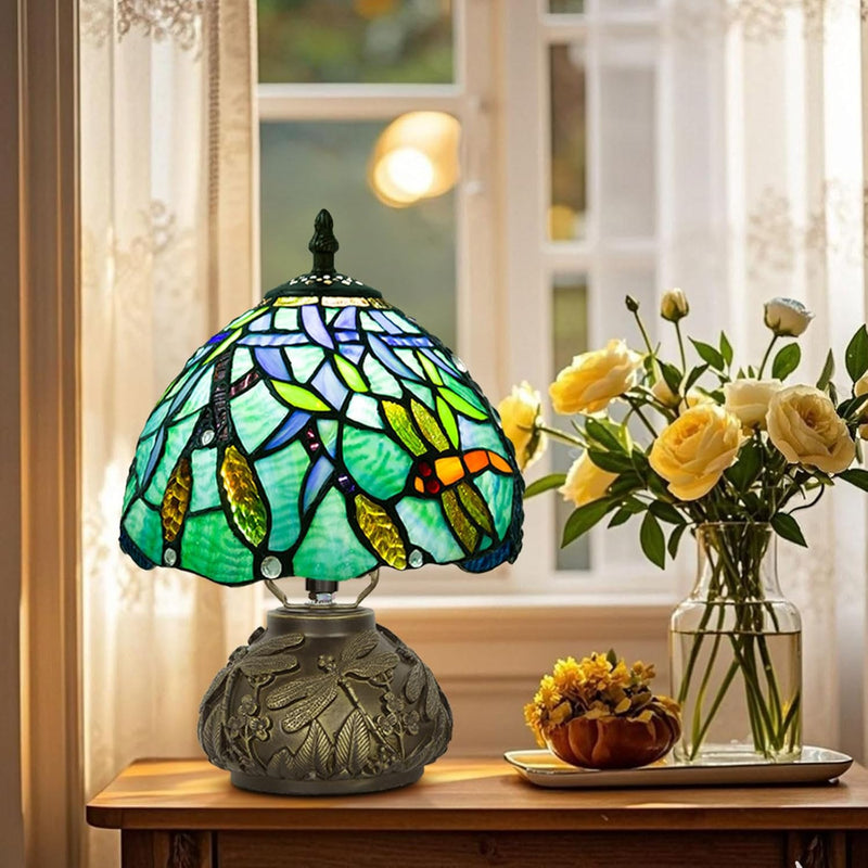 Small Tiffany Lamp Dragonfly 3 Colour Temperatures Mushroom