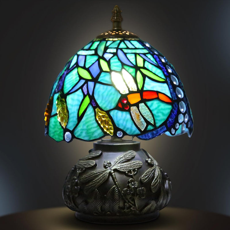 Small Tiffany Lamp Dragonfly 3 Colour Temperatures Mushroom