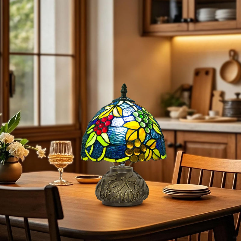 Small Tiffany Lamp Dragonfly 3 Colour Temperatures Mushroom