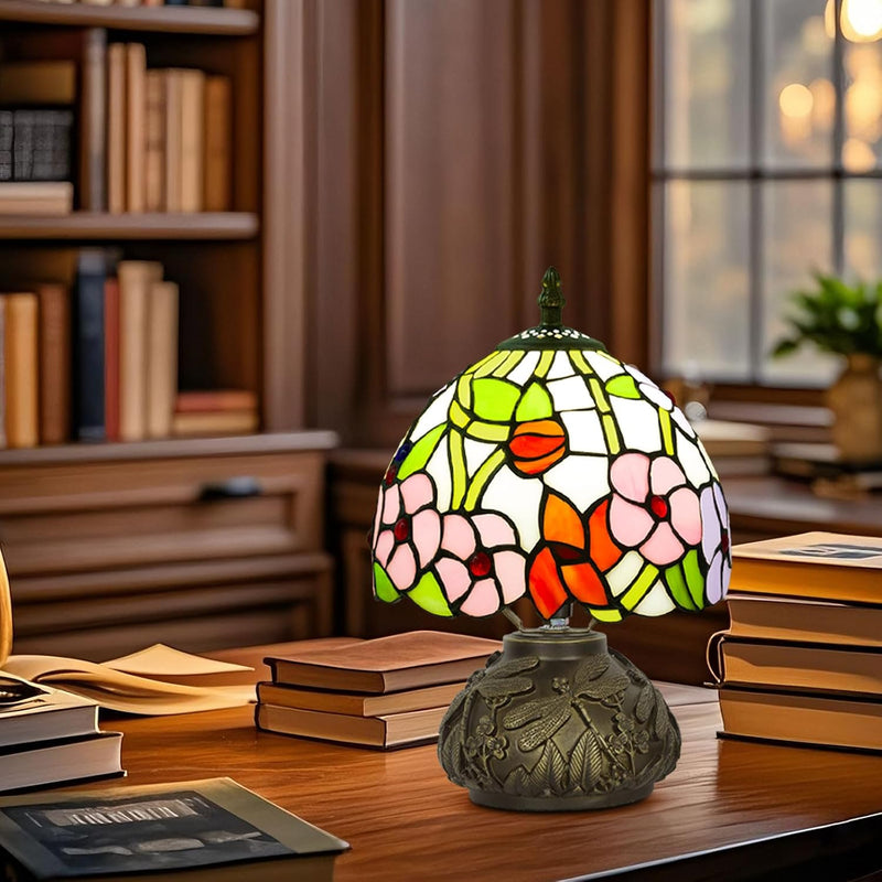 Small Tiffany Lamp Dragonfly 3 Colour Temperatures Mushroom