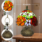 Small Tiffany Lamp Dragonfly 3 Colour Temperatures Mushroom