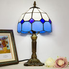 Small Tiffany Style Lamp Stained Glass Table