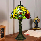Small Tiffany Style Lamp Stained Glass Table