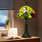 Small Tiffany Style Lamp Stained Glass Table
