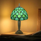 Small Tiffany Style Table Lamp 3 Colour Temperatures