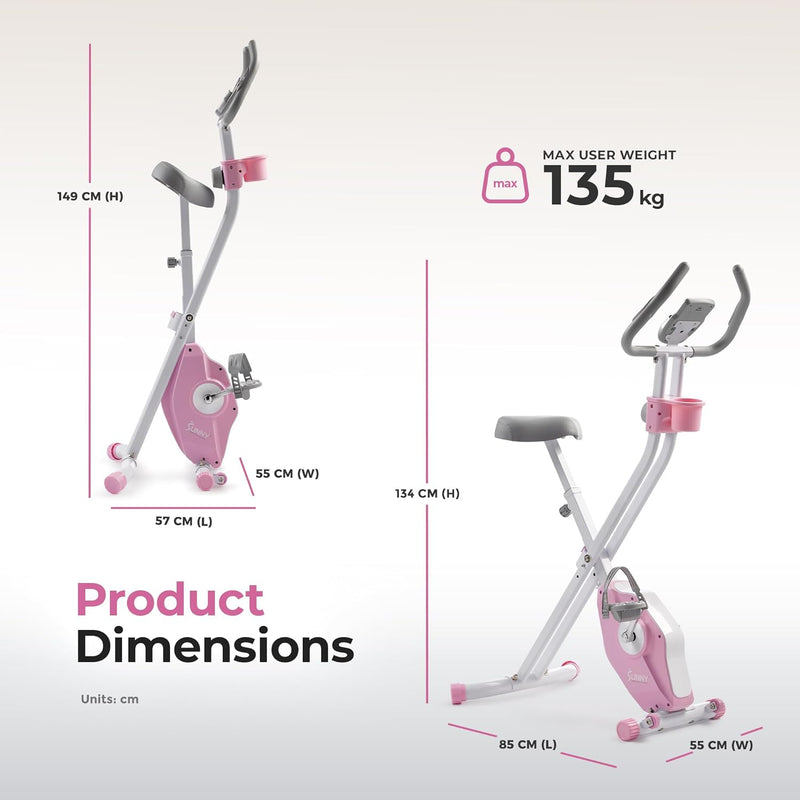 Smart Folding X-Bike for Low-Impact Home Workouts