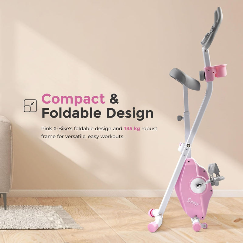 Smart Folding X-Bike for Low-Impact Home Workouts